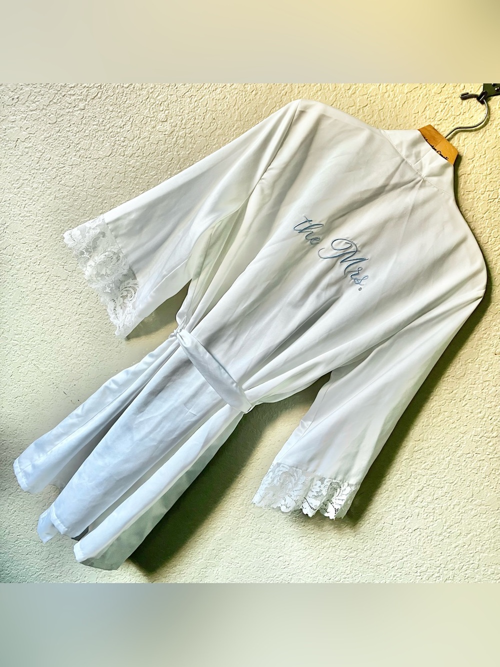 The Mrs. bridal robe